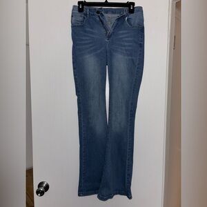 SHEIN Classic Blue Boot Cut Jeans